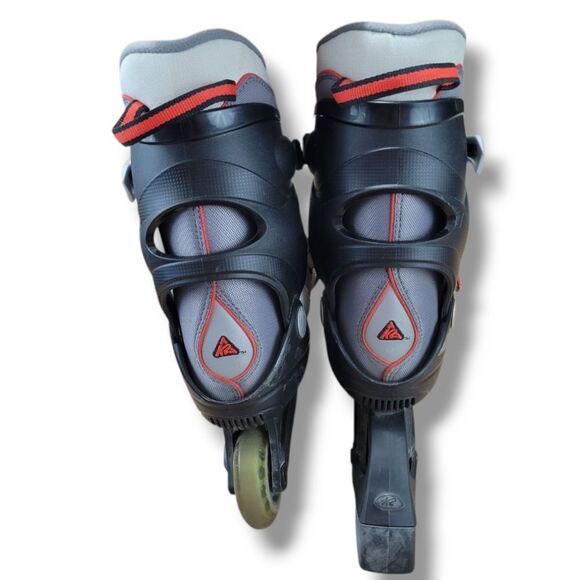 K2 EXO Inline Skates Size 11 Men's K2 EXO 108007 ABEC 5 Bearings 78mm/80a Wheels - Picture 6 of 14